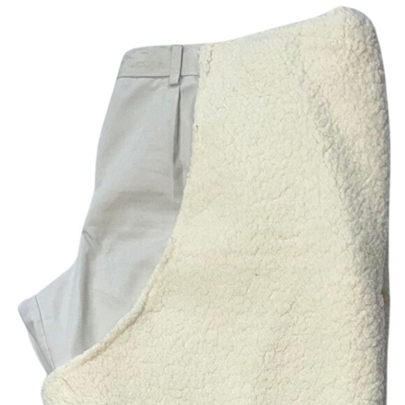 Beyoncé Cowboy Carter Inspired Handmade White Pants with Fur Chaps - Picture 5 of 7